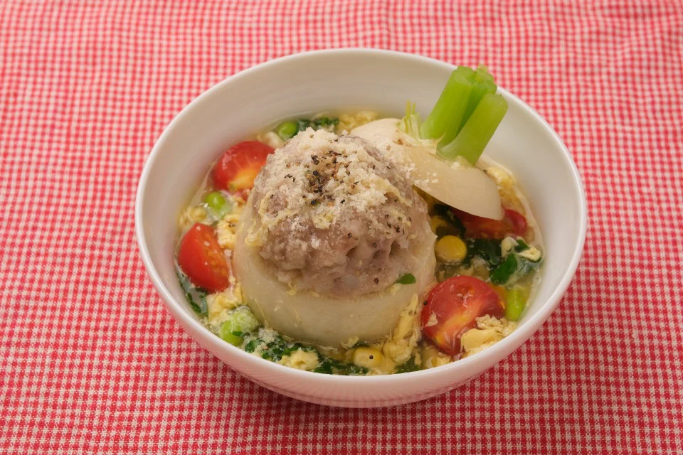 かぶのまるごとごちそう洋風あんかけ