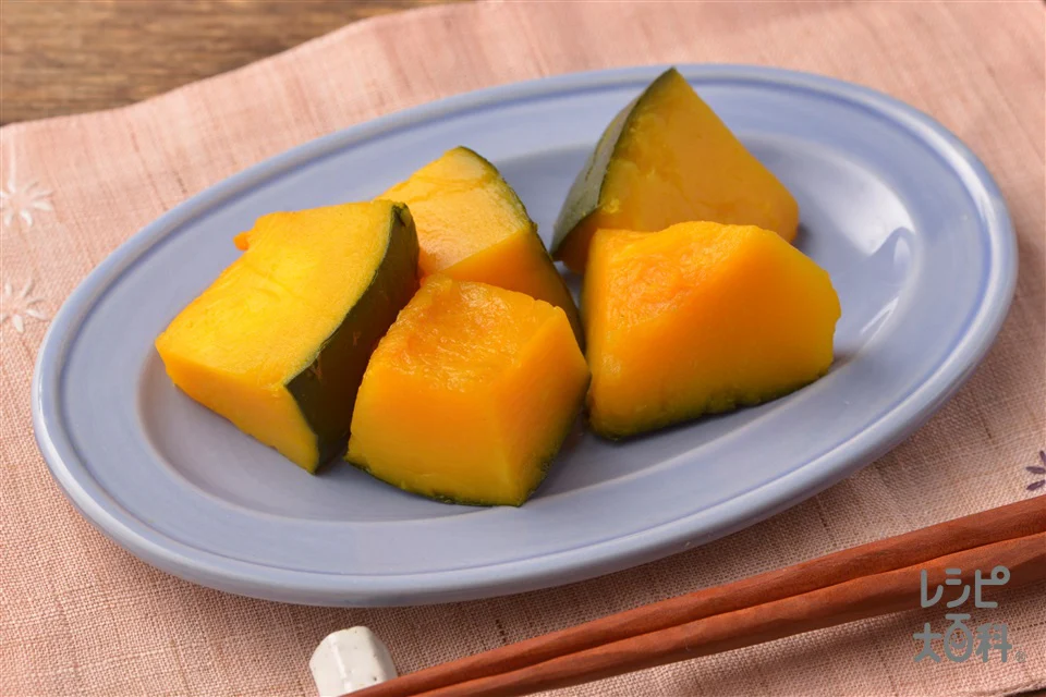時短!かぼちゃのレンジ煮