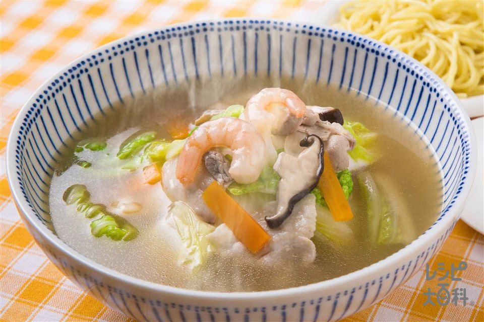 具だくさん!ちゃんぽん風スープ