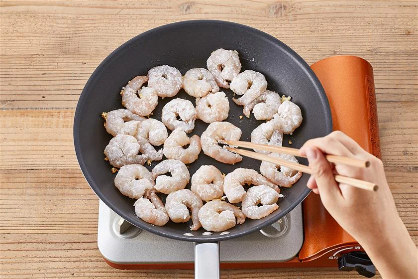 こだわり手作り!エビのチリソース炒め(干焼蝦仁)のつくり方_4_1