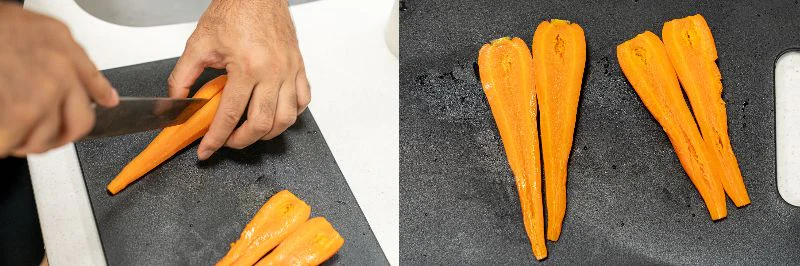 にんじんの焼き方