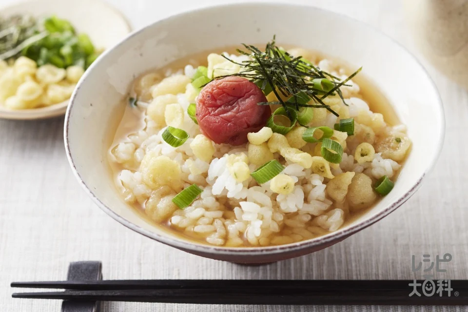 あごだし醤油のお茶漬け