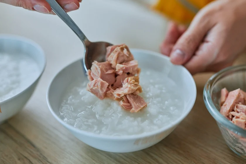 和風ツナがゆのつくり方_2_1