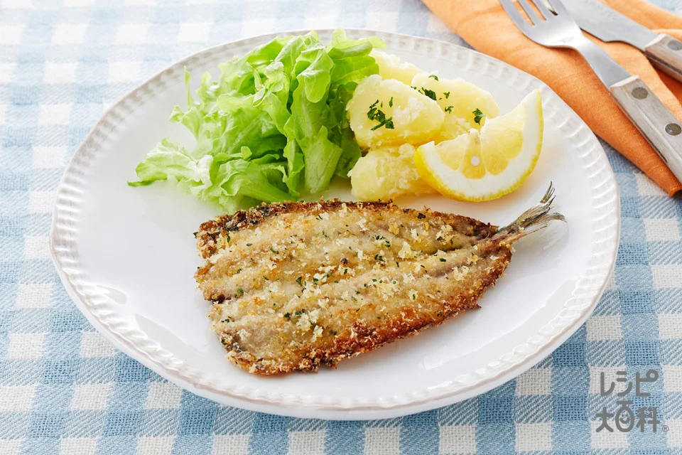 いわしのパン粉焼き