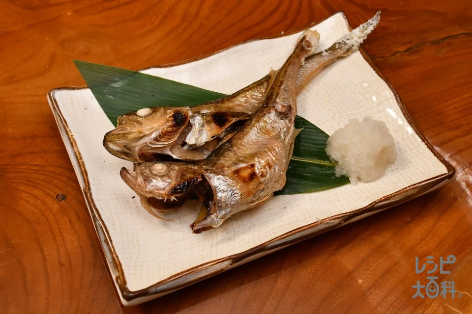ハタハタのうま塩焼き