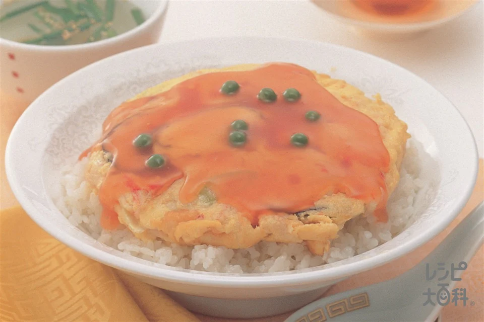 かに玉丼
