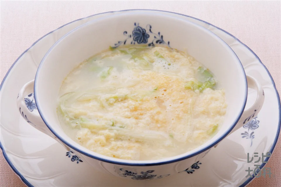 ふわふわチーズスープ