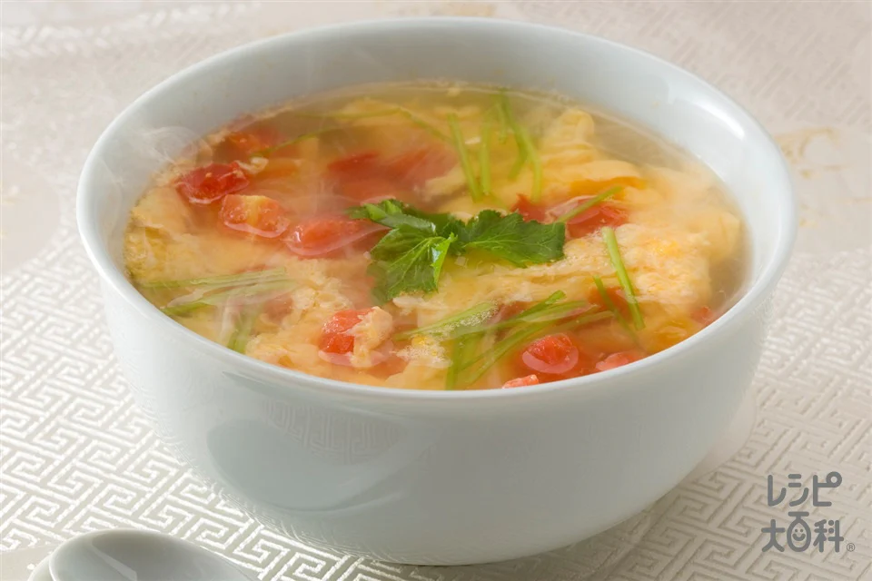 蕃茄蛋花湯(トマトと卵の香りスープ)