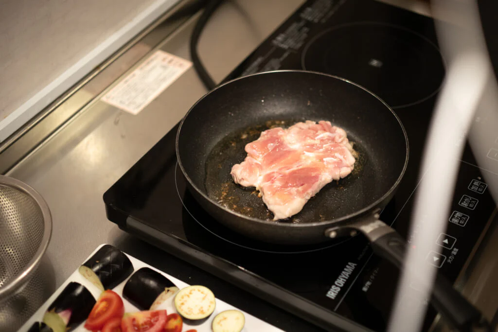 「夏野菜のソテー」と「チキンステーキ」を作ってみよう