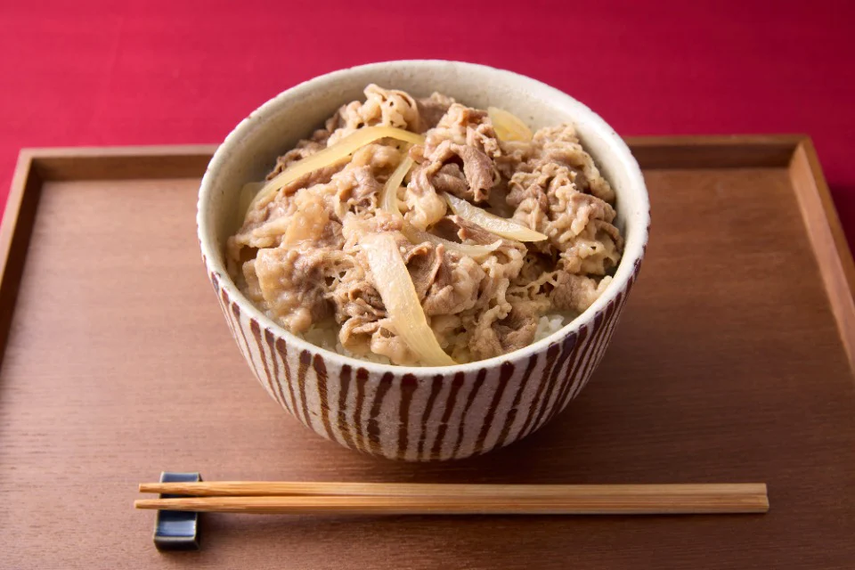 定番の牛丼