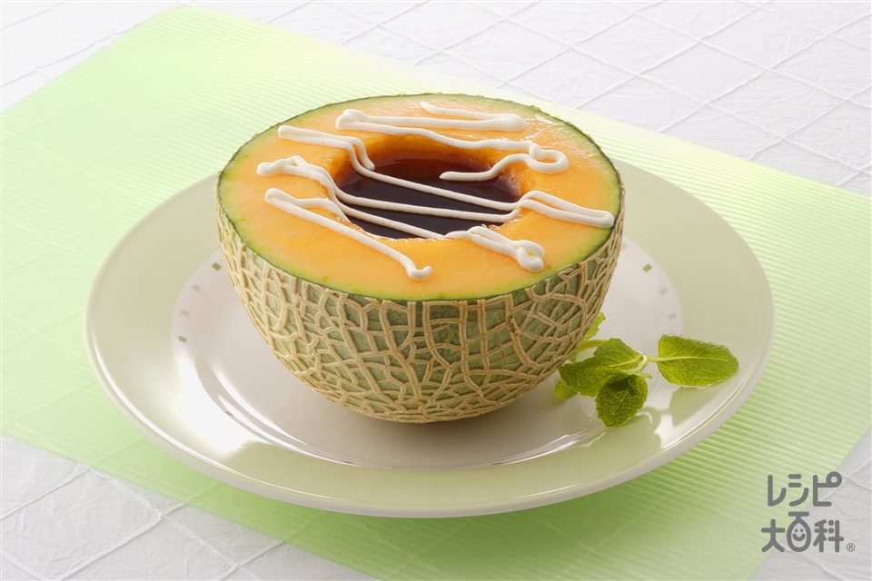 そのまんまメロンゼリーの作り方 | レシピ |【味の素パーク】