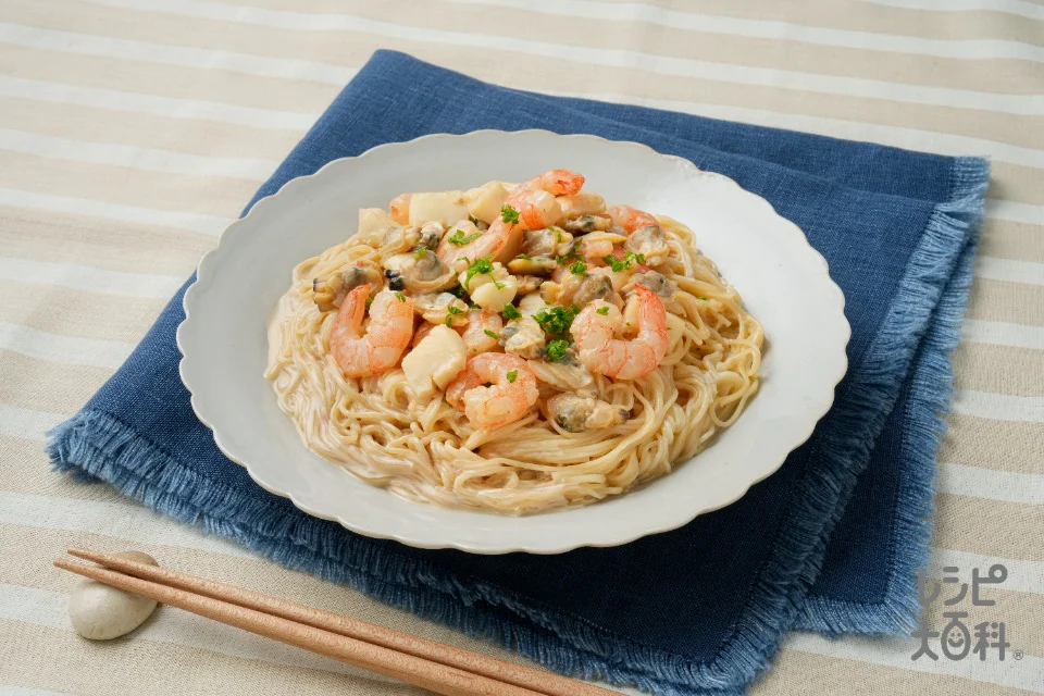 オイマヨまぜそうめん