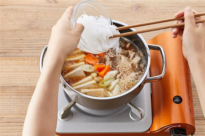 豚こま切れ肉で作る肉豆腐のつくり方_4_1