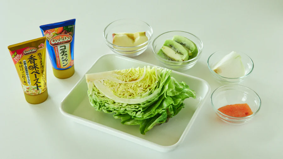 「春のカラフル即席キムチ」の作り方