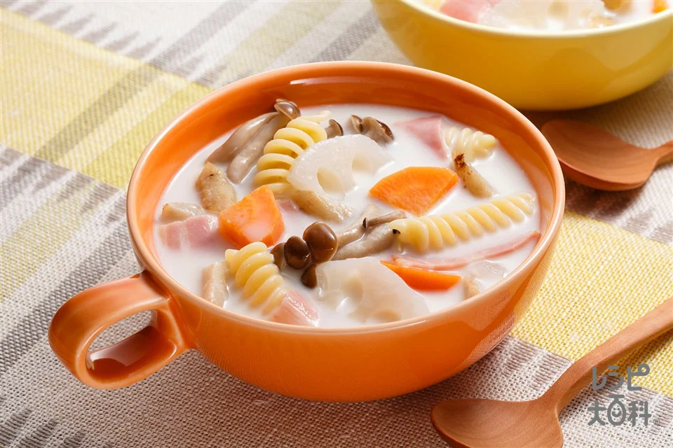 根菜たっぷりミルクスープ