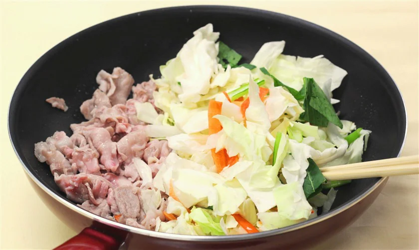 ガリバタ焼きうどんのつくり方_2_1
