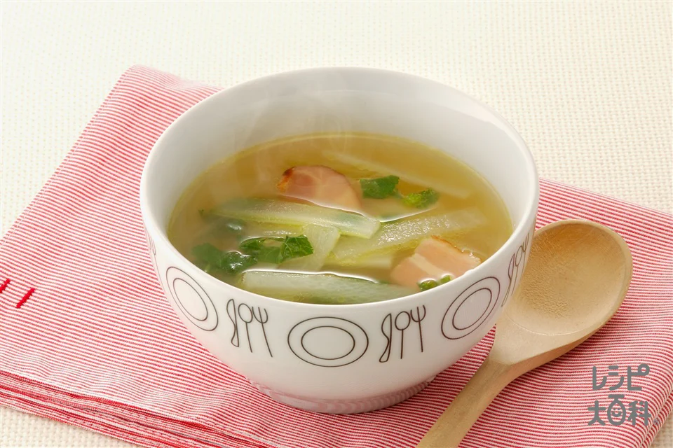 大根とセロリのスープ
