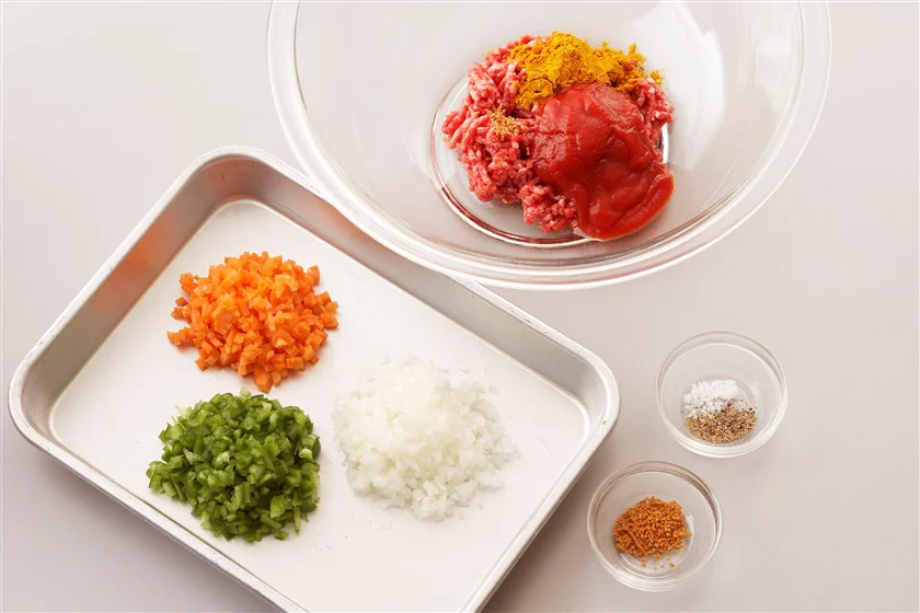 レンジでかんたん！ドライカレーのつくり方_1_1
