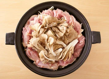 まいたけ・豆苗の鶏だし蒸し鍋 のつくり方_2_3