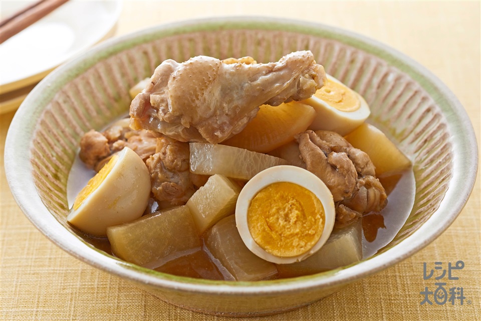 手羽元と大根のオイスー煮