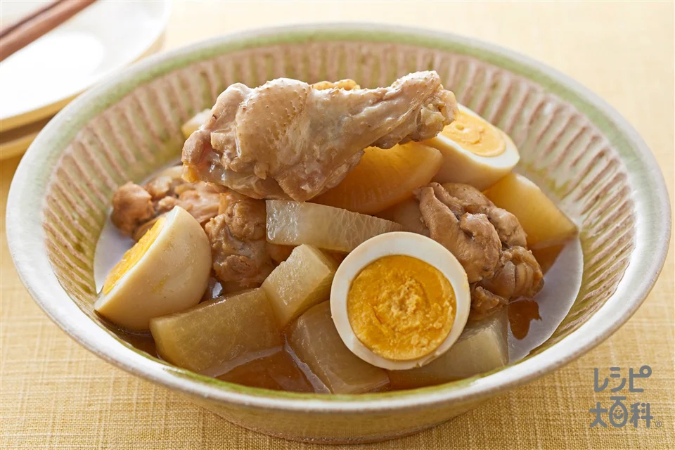 手羽元と大根のオイスー煮