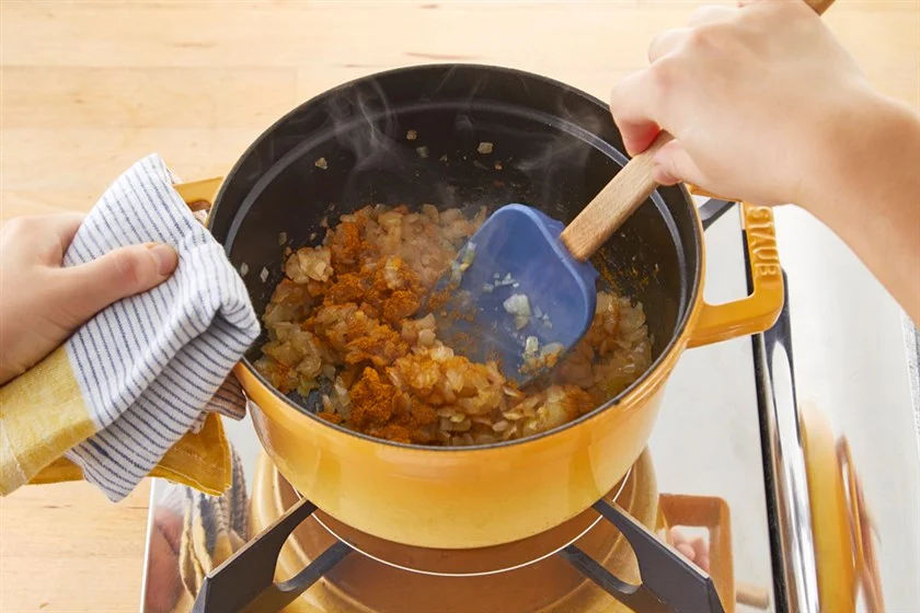 かぼちゃと豆のカレーのつくり方_3_2