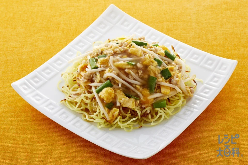 中華風あんかけ焼きそば