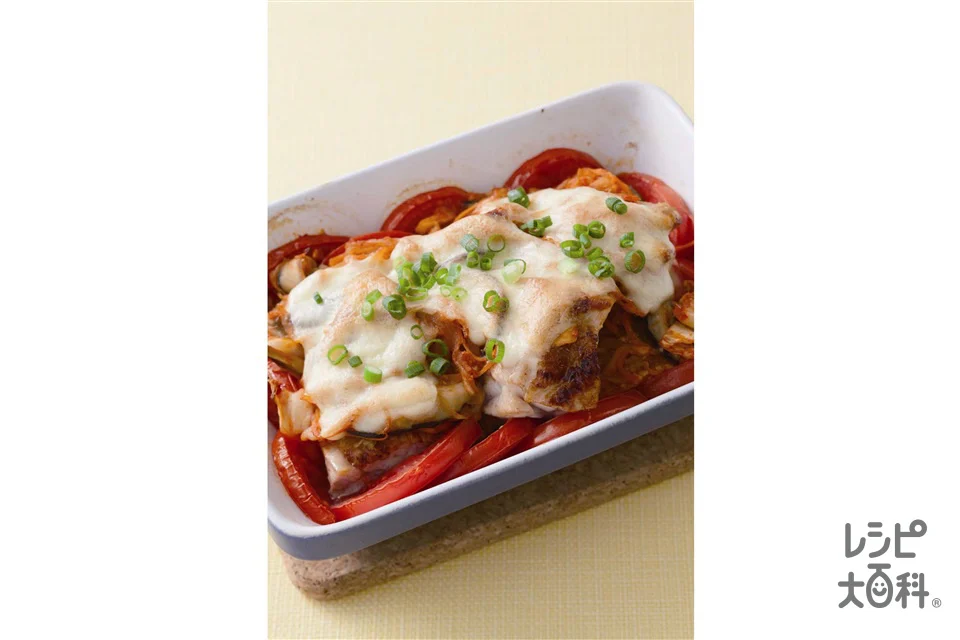 鶏肉の和風ラザニア