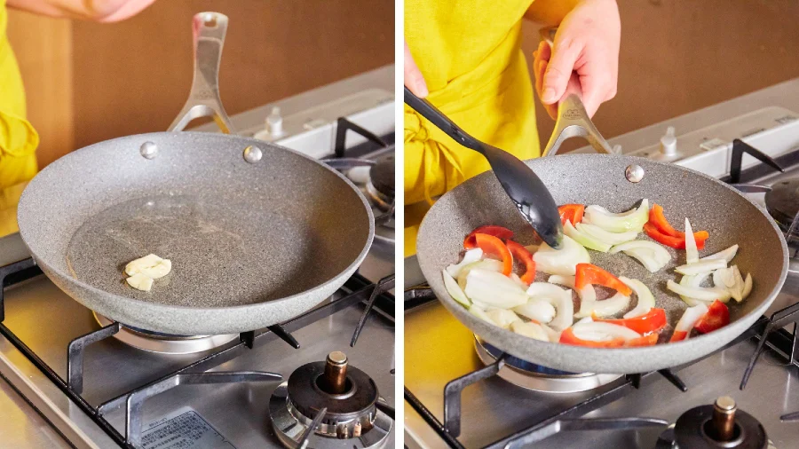 つゆだくでご飯が進む♪「シーフードガパオ」の作り方