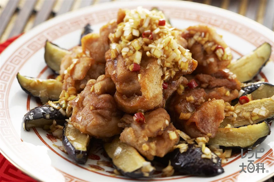 鶏肉のから揚げ ねぎじょうゆがけ