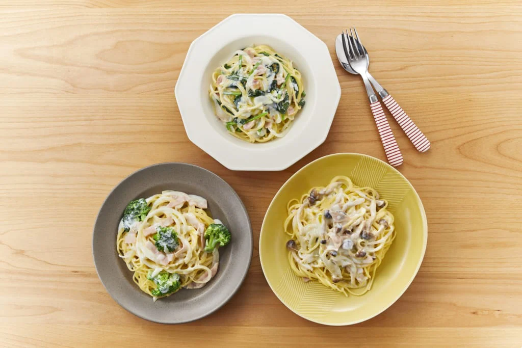 「コンソメ」で簡単絶品パスタ