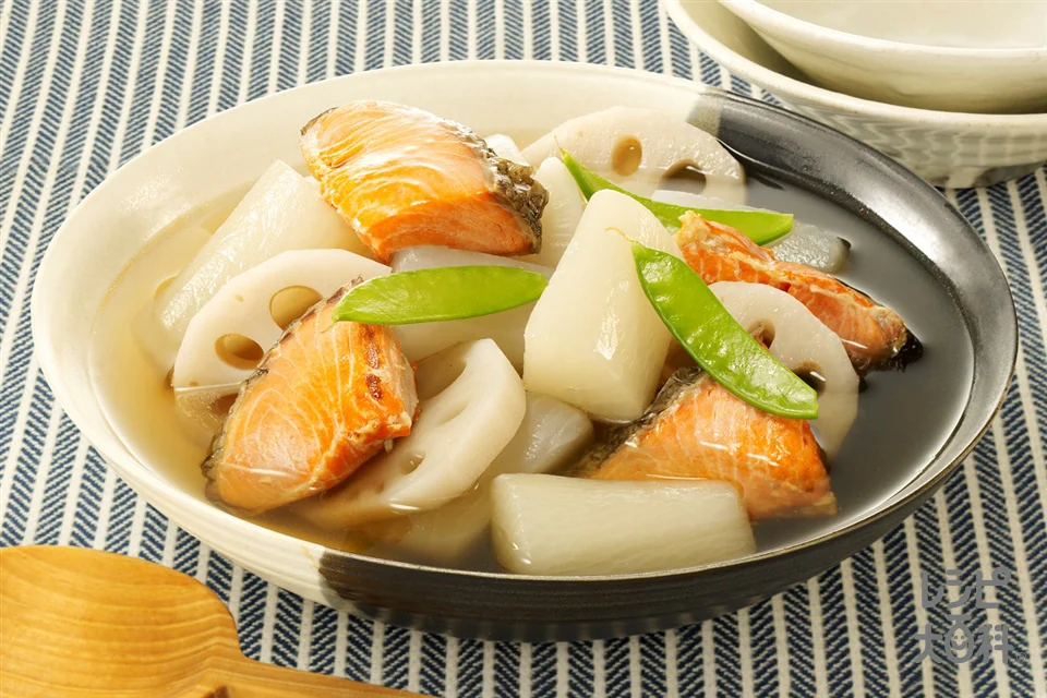 だししみ鮭大根