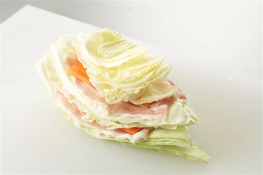 豚バラとキャベツの重ね蒸し鍋のつくり方_2_2