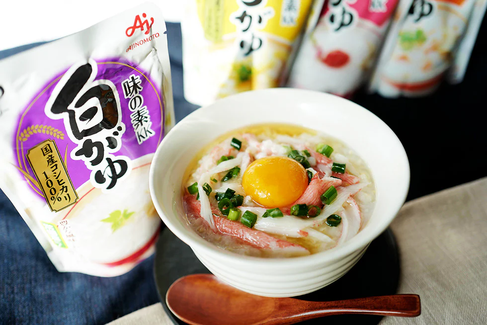 味の素社員の商品活用術！
「味の素KKおかゆ」シリーズ