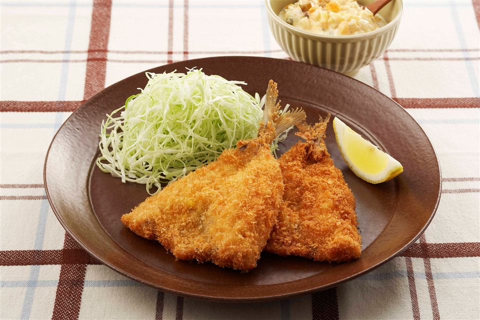 衣さっくりあじフライの作り方 | レシピ |【味の素パーク】