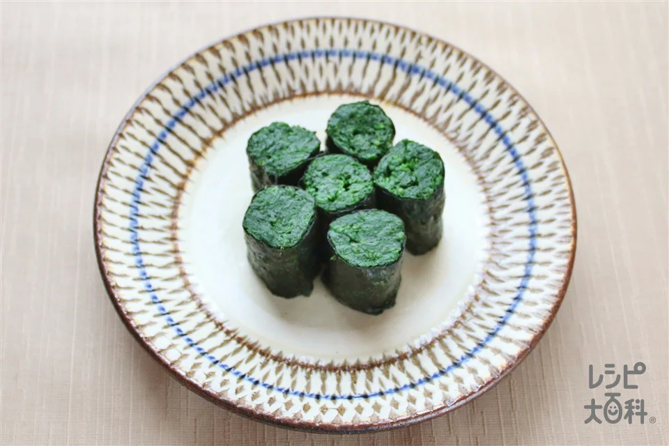 海苔巻きほうれん草