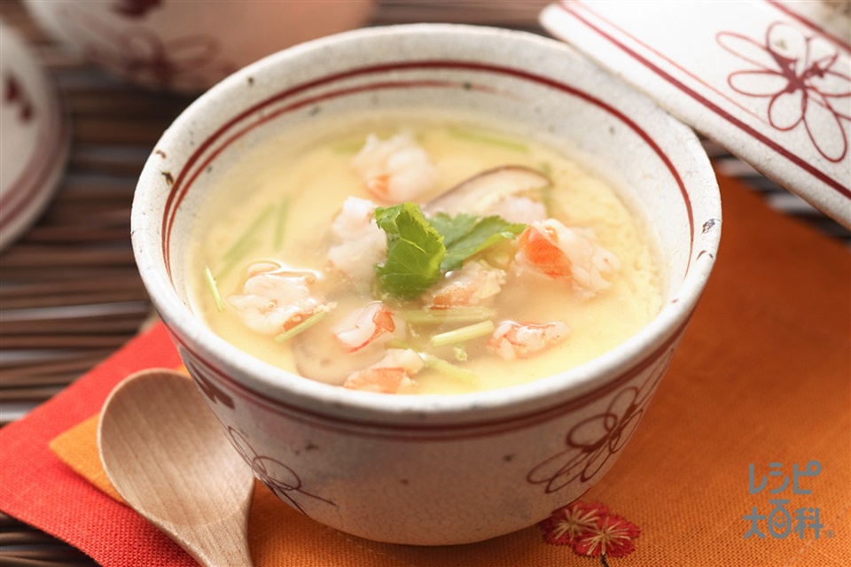 えびよせあんかけ茶碗蒸し