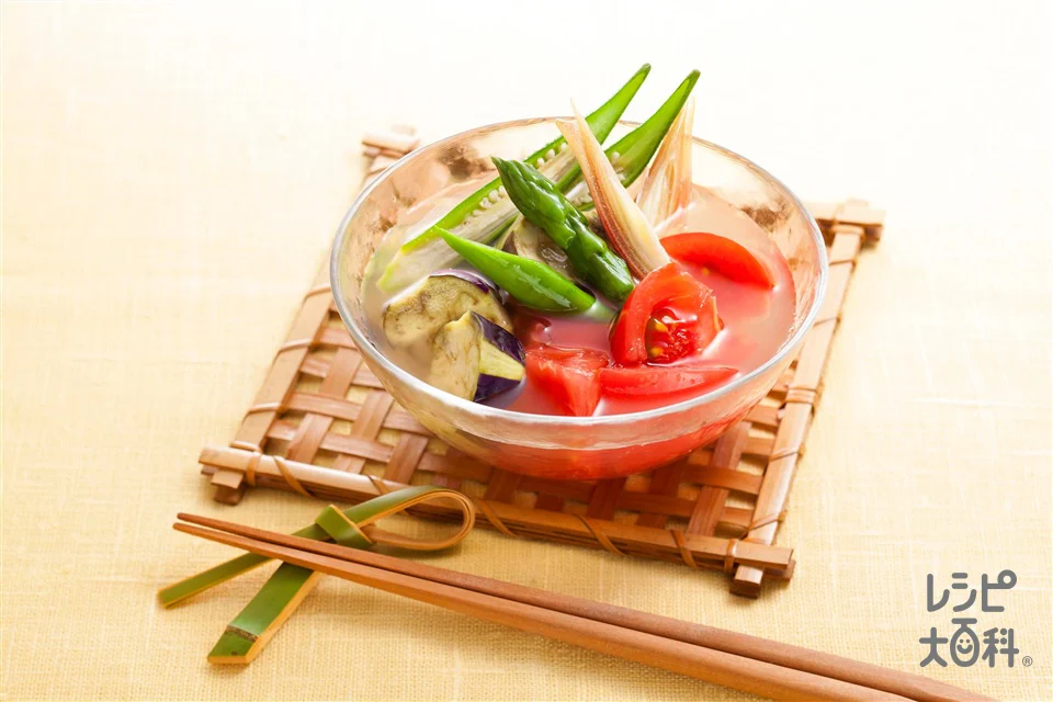 夏野菜の冷やし椀