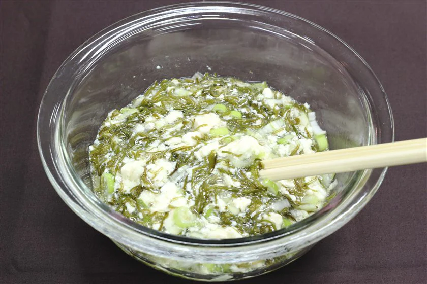 めかぶと豆腐のさっぱり和えのつくり方_2_1