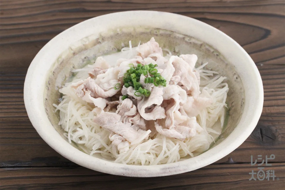 豚しゃぶ大根サラダ