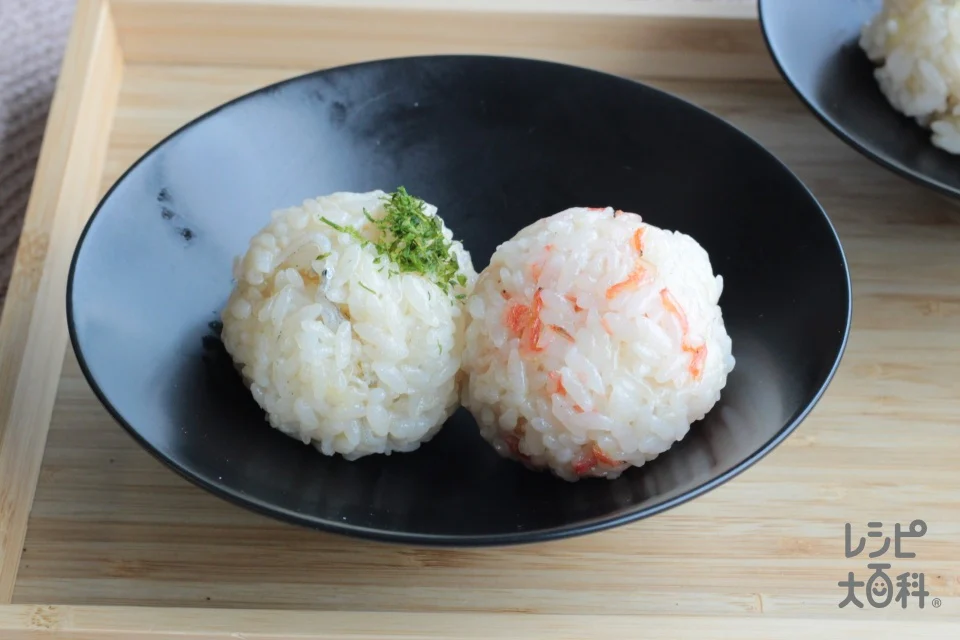 エビとじゃこのパクっとにぎり