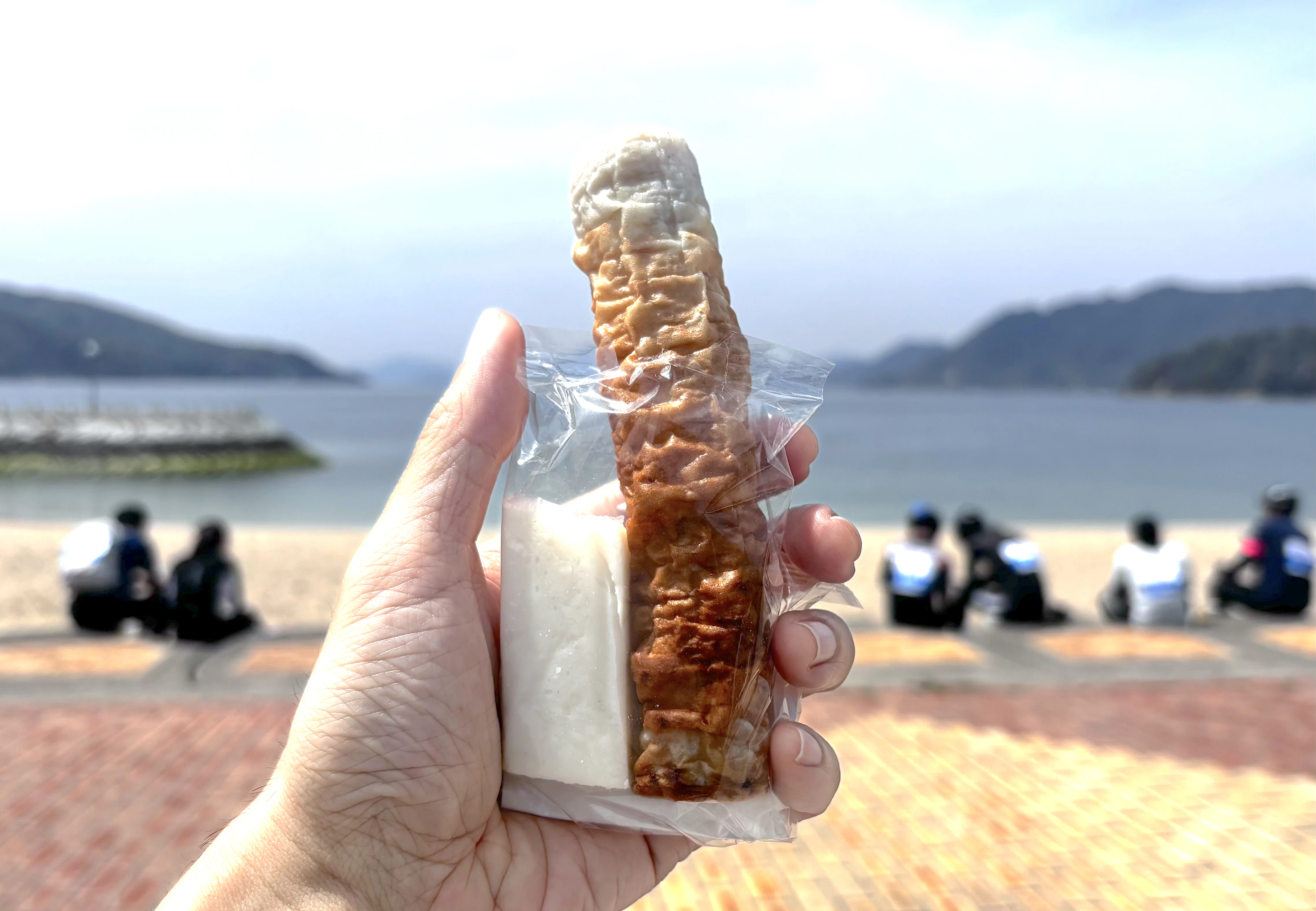 補給食のちくわ