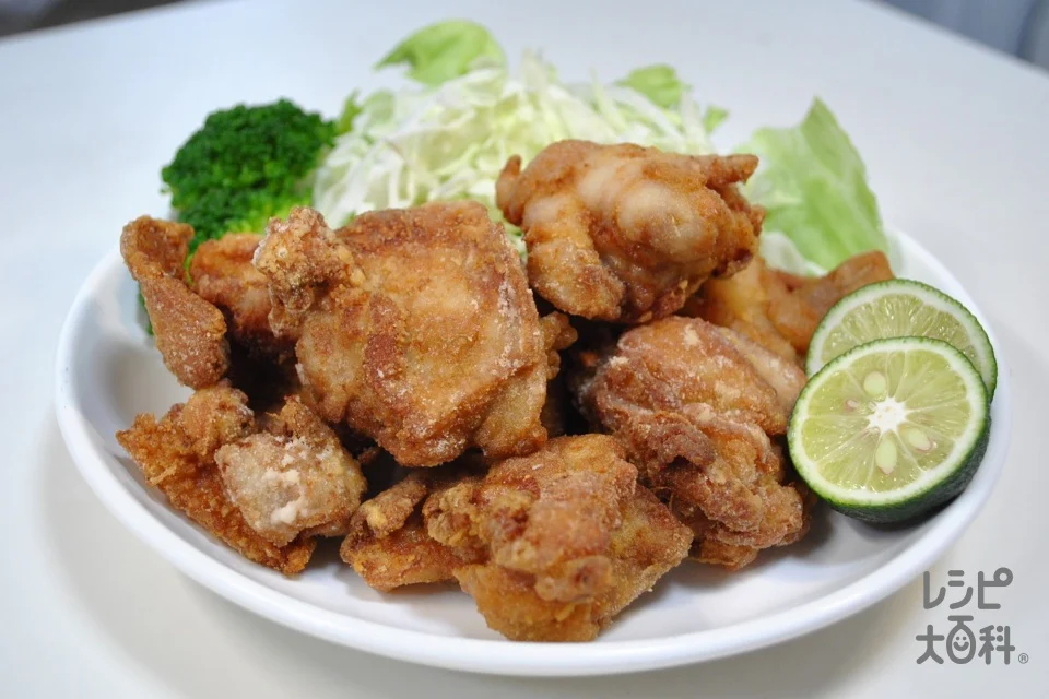 阿波尾鶏の塩唐揚げ