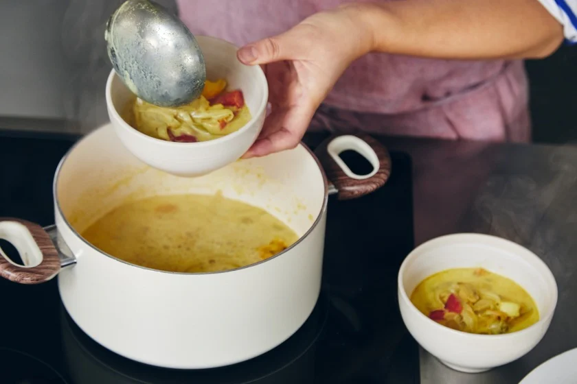 シーフードのミルクスープカレーのつくり方_4_1