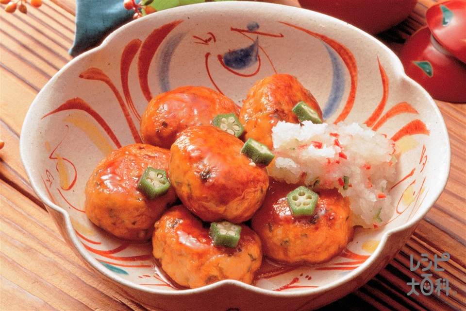 鶏つくね甘辛煮の作り方 | レシピ |【味の素パーク】