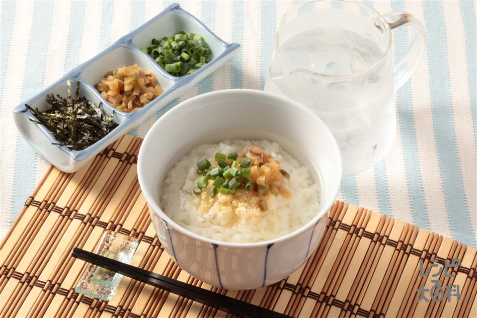 冷やし鶏だし茶漬け