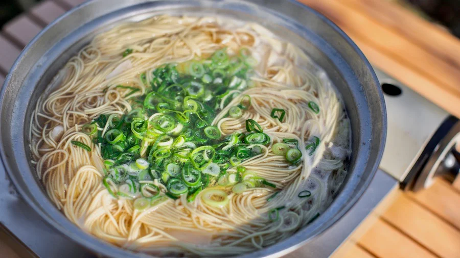 お外で食べるごはんは、簡単でもおいしい!