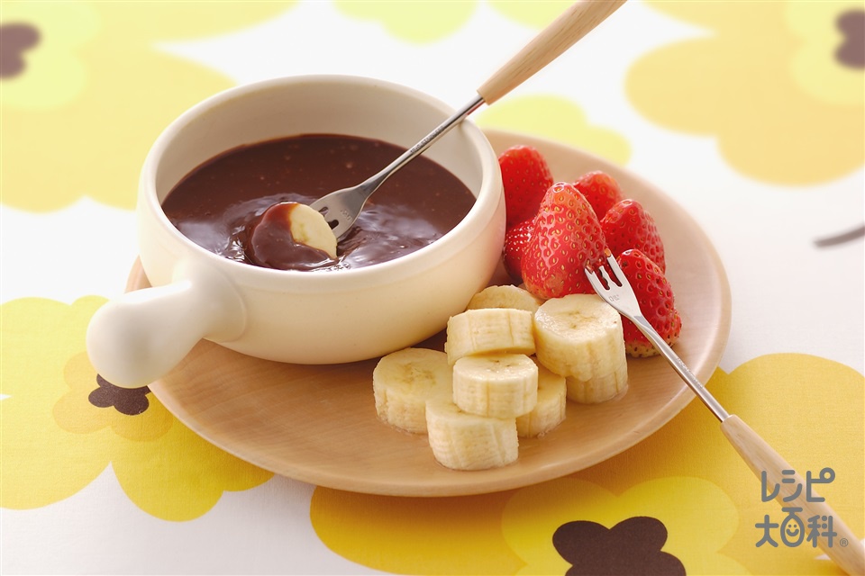 チョコレートフォンデュの作り方 | レシピ |【味の素パーク】
