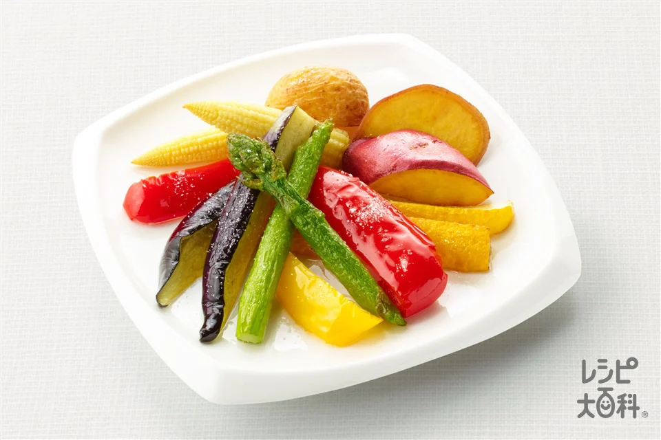 いろいろ野菜の素揚げ