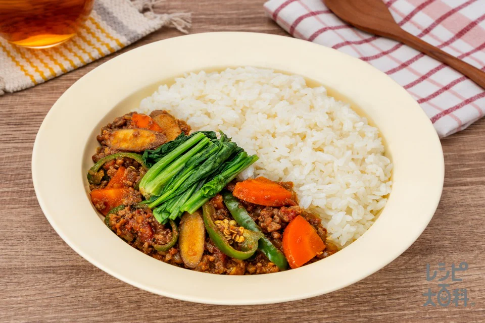 まるごと野菜のキーマカレー